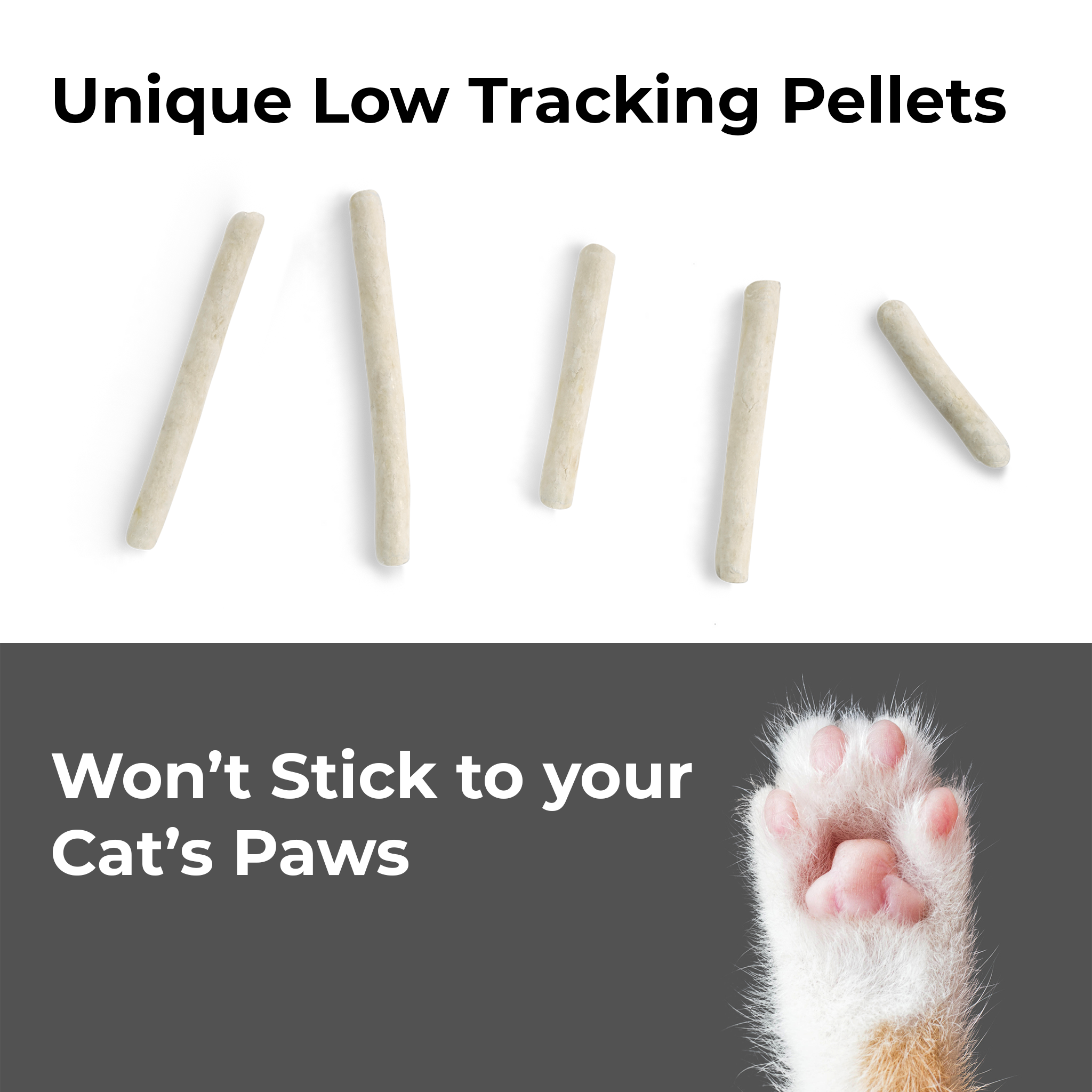 low tracking cat litter